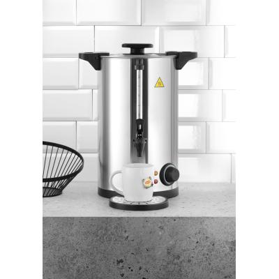 Dvoustěnný kotel na horké nápoje, HENDI, ≈ 60 šálků za 40 minut., 9L, 230V/1500W, 340x315x(H)430mm | 211168